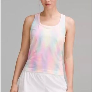 Lululemon Swiftly Tech Racerback Tank Top 2.0 Psychedelic Wash Multi Size 4
